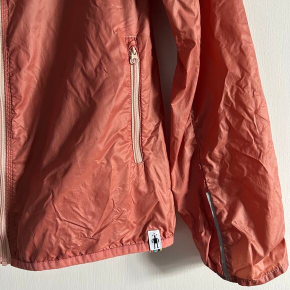 Smartwool Women’s Merino Sport Ultra Light Hooded Jacket – Coral – Size M - Picture 3 of 9